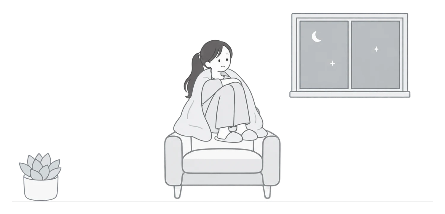 의정부 저녁 거실 그림